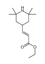 ethyl 3-(2,2,6,6-tetramethylpiperidin-4-yl)prop-2-enoate Structure