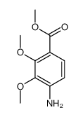 methyl 4-amino-2,3-dimethoxybenzoate结构式
