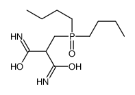 2-(dibutylphosphorylmethyl)propanediamide Structure