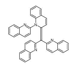 2-[di(quinolin-2-yl)methylidene]-1-quinolin-2-ylquinoline结构式