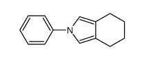 2-phenyl-4,5,6,7-tetrahydroisoindole结构式