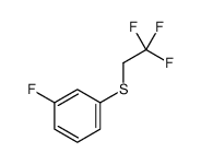 1-fluoro-3-(2,2,2-trifluoroethylsulfanyl)benzene Structure