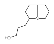 3-(2,3,5,6,7,8-hexahydro-1H-pyrrolizin-3-yl)propan-1-ol Structure