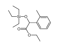 ethyl 2-(2-methylphenyl)-2-triethylsilyloxyacetate Structure