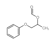 1-phenoxypropan-2-yl formate结构式