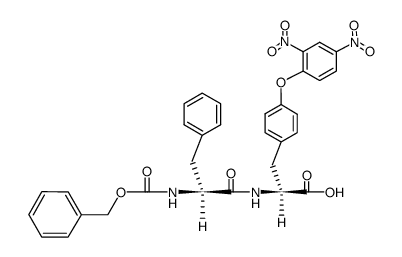 Z-L-Phe-O-2,4-Dinitrophenyl-L-Tyr Structure