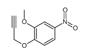 2-methoxy-4-nitro-1-prop-2-ynoxybenzene Structure