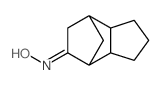 (+-)-(3ac,7ac)-octahydro-4r,7c-methano-inden-5-one oxime Structure