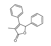 4-methyl-2,3-diphenyl-2H-furan-5-one结构式
