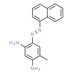 hydrogen bis[2-[(2-hydroxy-4-nitrophenyl)azo]naphthalen-1-olato(2-)]cobaltate(1-) structure