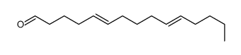 (5E,10Z)-5,10-Pentadecadienal结构式