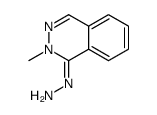 (2-methylphthalazin-1-ylidene)hydrazine Structure