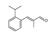 2'-isopropyl-2-methylcinnamaldehyde Structure