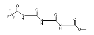 N-[N-[N-(Trifluoroacetyl)glycyl]glycyl]glycine methyl ester结构式