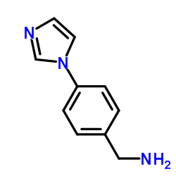 4-(Imidazol-1-yl)benzylamine structure