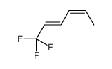 1,1,1-trifluorohexa-2,4-diene Structure