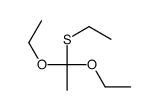 1,1-diethoxy-1-ethylsulfanylethane结构式