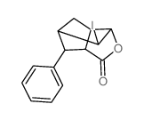 6-iodo-7-phenylhexahydro-2H-3,5-methanocyclopenta[b]furan-2-one Structure