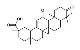 (20beta)-3,11-dioxoolean-12-en-29-oic acid picture