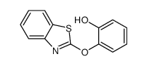 2-(2-benzothiazolyloxy)phenol Structure