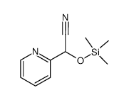 2-pyridinyl (trimethylsilyloxy) acetonitrile结构式