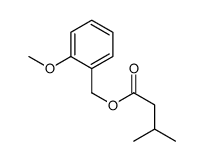 (methoxyphenyl)methyl isovalerate结构式
