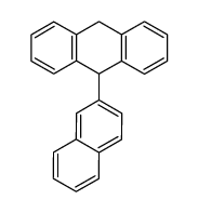 9-Naphth-2-yl-9.10-dihydroanthracen结构式