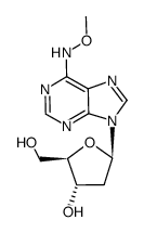 2'-deoxy-N6-methoxyadenosine Structure