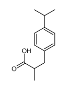 Benzenepropanoic acid,-alpha--methyl-4-(1-methylethyl)-, (-)- (9CI) Structure