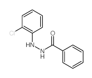 Benzoicacid, 2-(2-chlorophenyl)hydrazide Structure