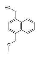 (4-(methoxymethyl)naphthalen-1-yl)methanol Structure