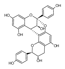 ent-epifzelechin (2α->O->7, 4α->8) ent-epifzelechin Structure