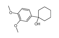 1-(3,4-Dimethoxy-phenyl)-cyclohexanol结构式