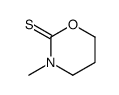 3-methyl-1,3-oxazinane-2-thione结构式