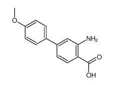 2-amino-4-(4-methoxyphenyl)benzoic acid Structure