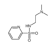 PYRIDINE-2-SULFONIC ACID (2-DIMETHYLAMINO-ETHYL)-AMIDE结构式