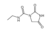 2,4-dioxo-imidazolidine-1-carboxylic acid ethylamide Structure