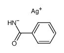 benzamide, silver-salt Structure