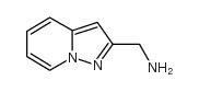 吡唑并[1,5-a]吡啶-2-甲胺结构式