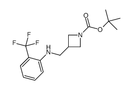 1-BOC-3-([(2-TRIFLUOROMETHYL-PHENYL)-AMINO]-METHYL)-AZETIDINE picture