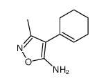 4-(cyclohexen-1-yl)-3-methyl-1,2-oxazol-5-amine Structure