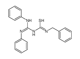 1-benzyl-3-(dianilinomethylidene)thiourea Structure