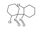 2-chloro-1-(2-chloro-1-nitrosocyclohexyl)-1-nitrosocyclohexane结构式