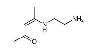 4-(2-aminoethylamino)pent-3-en-2-one Structure