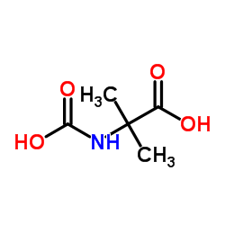 Alanine, N-carboxy-2-methyl- (7CI) Structure