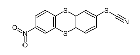 (7-nitrothianthren-2-yl) thiocyanate Structure