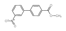 METHYL 3'-NITRO-[1,1'-BIPHENYL]-4-CARBOXYLATE structure