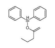 pent-1-en-2-yloxy(diphenyl)silane结构式