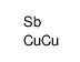 antimony,copper(1:4)结构式