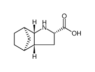 4,7-Methano-1H-indole-2-carboxylicacid,octahydro-,[2S-(2-alpha-,3a-bta-,4-alpha-,7-alpha-,7a-bta-)]-(9CI) Structure